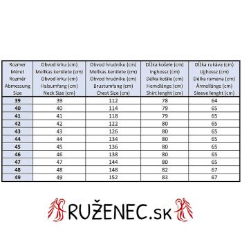 Biela kňazská košeľa - manžetové gombíky