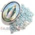 Rosary with zinc alloy box - First Communion