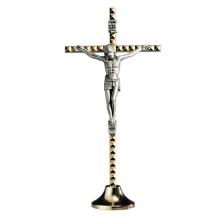 Metallic cross 13cm - gold colour