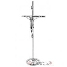Metall Kruzifix 15cm - nickelfarbe