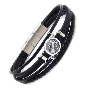 Christliches Armband  -  Hl. Benedikt