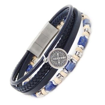 Christliches Armband  -  Hl. Benedikt