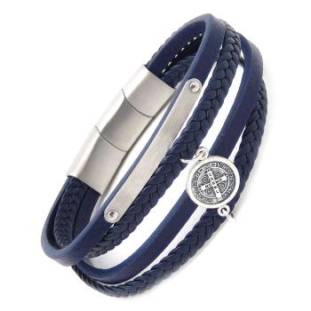 Christliches Armband  -  Hl. Benedikt