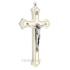 Wood cross 20cm - white