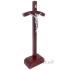 Wooden cross with base 25cm