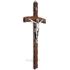 Dřevěný kříž 40cm - tmavě hnědý