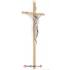 Kovový kríž 20cm  - zlatá / strieborná farba