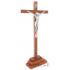 Dřevěný kříž s podstavcem 28cm