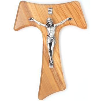 Wood cross 24cm - Tau