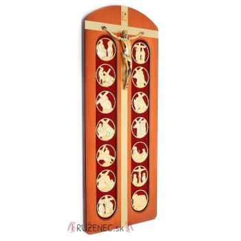 Via crucis - Plaquette 28x11cm