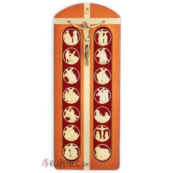 Via crucis - Plaquette 28x11cm