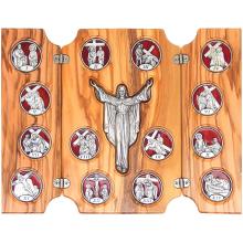 Via crucis - standing plaque - 17x22cm