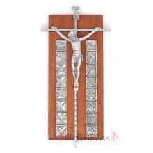 Via crucis -plakett 18cm