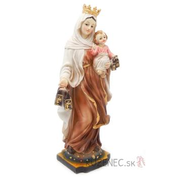 Socha - Karmelská Panna Mária - 20 cm