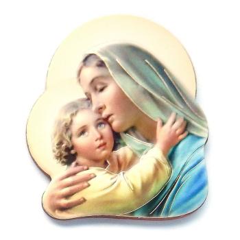 Hűtőmágnes - Madonna - Anya gyermekkel