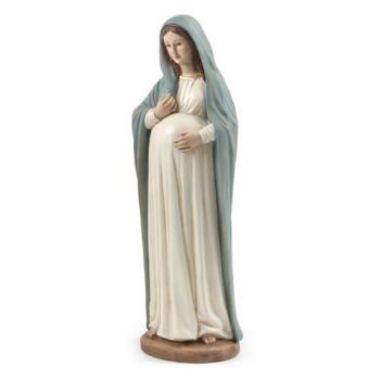 Statue Pregnant Virgin Mary - 20cm