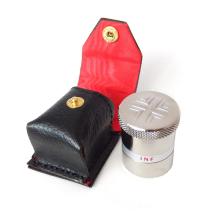 Oelgefäße - INF - 26x32mm - mit Ledertasche