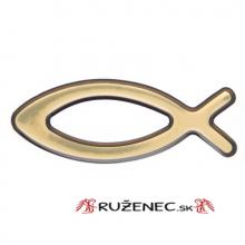 Car sticker - fish - gold