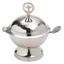 Tömjéntartó - nikkelezett 12cm