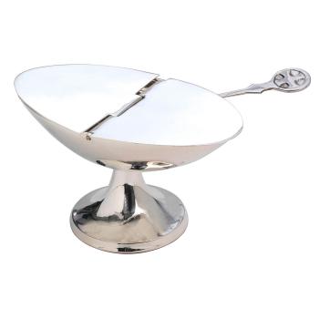 Naviculum niklovaný - 7x13cm