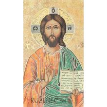 Pantocrator - - prayer card - 6.5x10.5cm