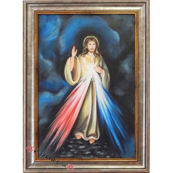 Oil painting - Divine Mercy Jesus - 50x70cm
