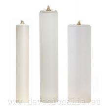 Plastic candles 8cmx75cm