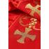 Chasuble with embroidery - 148 - red