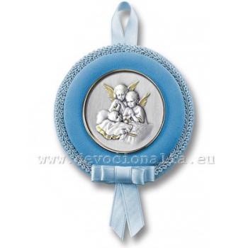 Ozdoba na detskú postieľku - modrá