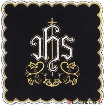 Palla vyšívaná - čierna