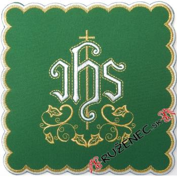 Palla vyšívaná - zelená