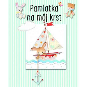 Pamiatka na môj krst - modrá