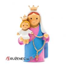Szűz Mária - a rózsafüzér királynője - 8 cm