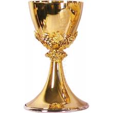 Pozlátený kalich - 20cm
