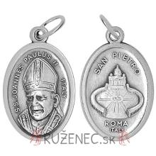 Prívesok - Medailón - Sv. Ján Pavol II.
