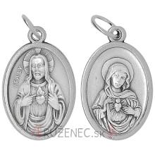 Pendant - Sacred heart - Immaculate Heart