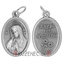 Prívesok - Medailón - Panna Mária Guadalupská