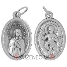 Anhänger - Medaille - Maria Rosa Mystica