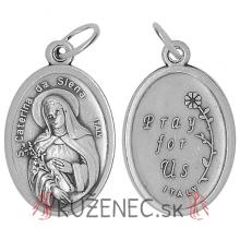 Anhänger - Medaille - St. Caterina da Siena