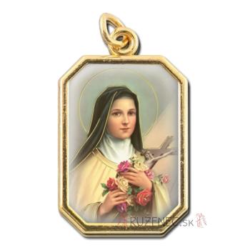 Přívěsek ZL - Svatá Terezka