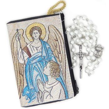 Puzdro + ruženec - Anjel Strážca