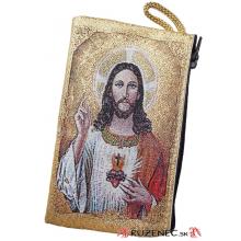 Wowen Rosary pouch - heart of Jesus