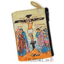 Wowen Rosary pouch - Crucifixion