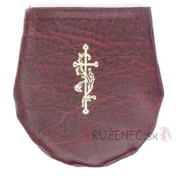 Puzdro na ruženec - bordové