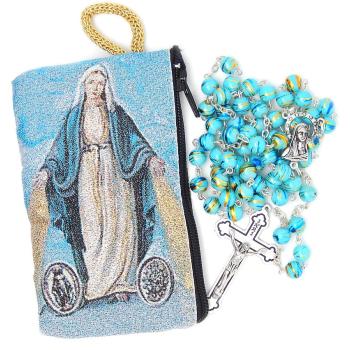 Puzdro + ruženec - Maria - T