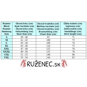 Kňazská polo košeľa - krátky rukáv - tmavomodrá - 100% bavlna