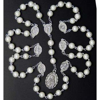 Seven Dolors Chaplet - white