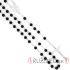 Rosary - black beads 6mm