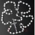 Rosary - 6mm beads – white