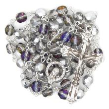 Růženec 6mm transparentní ohňovky MST